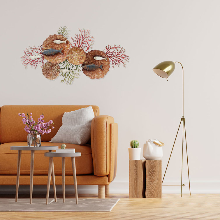 House of Hampton Metal Fish Wall Décor Wayfair.co.uk